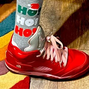 V 5 Retro GS Red/Pink